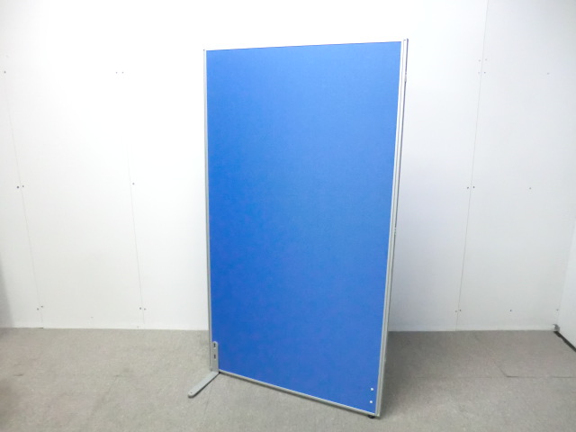 ブルー/パーテーション/【中古】/幅900