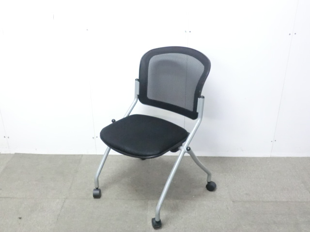 カートチェア / ブラック / 【中古】 メッシュバック