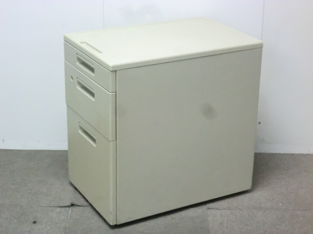 コクヨ /旧BS / ニューグレー / 【中古】 3段ワゴン
