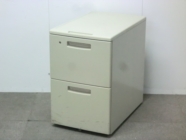 コクヨ / BS / ニューグレー / 【中古】 2段ワゴン