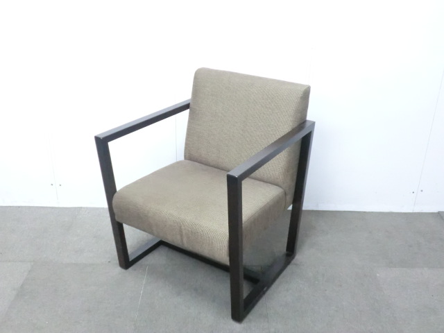 1人掛けソファ / ブラウン / 【中古】
