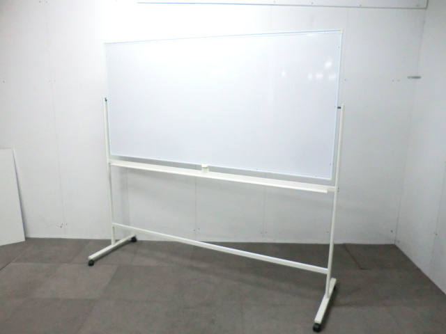 プラス / ホワイト / 【中古】 両面ホワイトボード