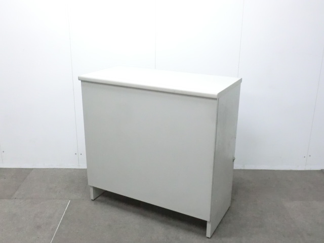 オカムラ / ニューグレー / 【中古】 ハイカウンター