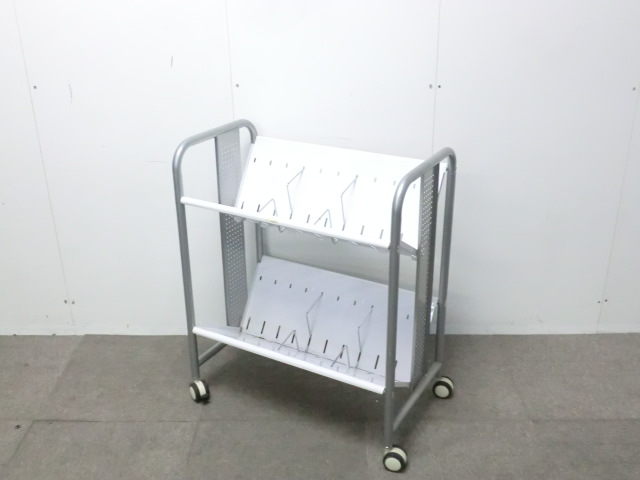 カタログスタンド / ホワイト / 【中古】