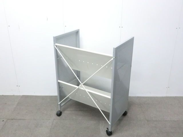 カタログスタンド / ホワイト / 【中古】