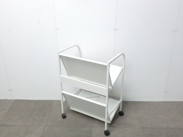 カタログスタンド / ホワイト / 【中古】