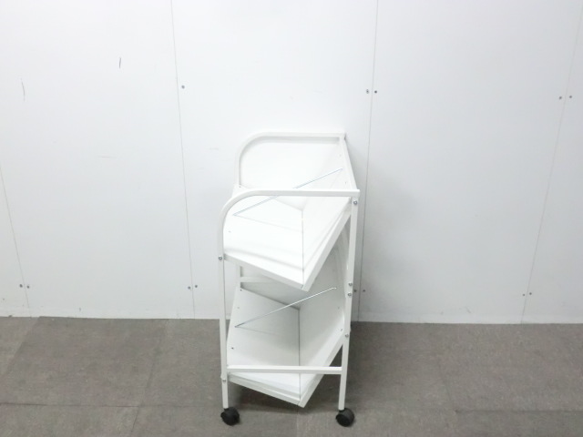 カタログスタンド / ホワイト / 【中古】