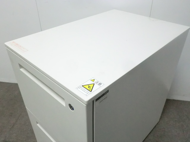 イトーキ/ CZ-R / ホワイト / 【中古】 2段ワゴン
