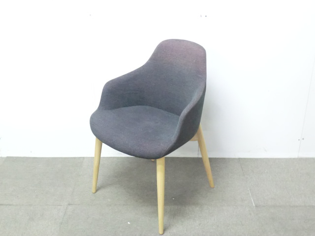 相合家具/ケイク2/グレー / 【中古】 ミーティングチェア
