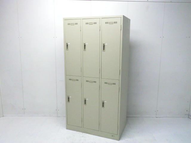 生興 / ニューグレー 【中古】 6人用ロッカー