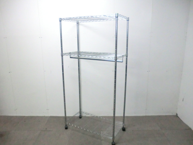 メタルラック / シルバー / 【中古】