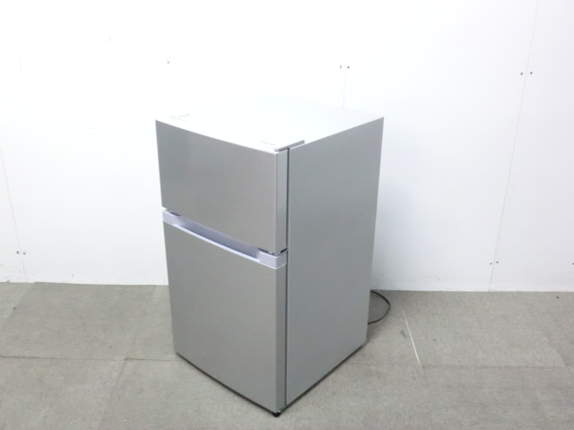 2ドア冷蔵庫 / シルバー / 【中古】