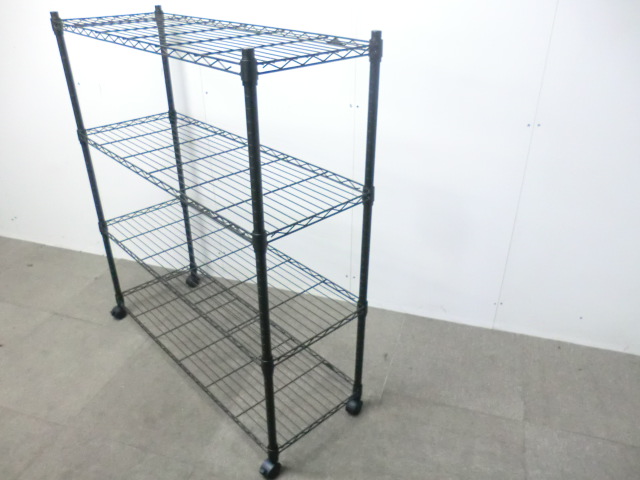 メタルラック / ブラック / 【中古】
