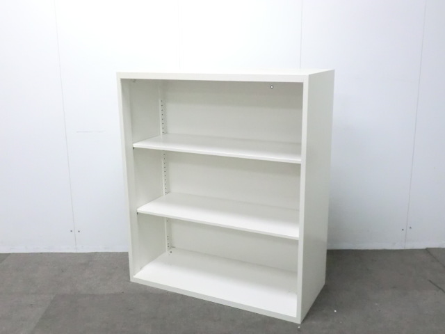 生興 / ホワイト / 【中古】 オープンキャビネット