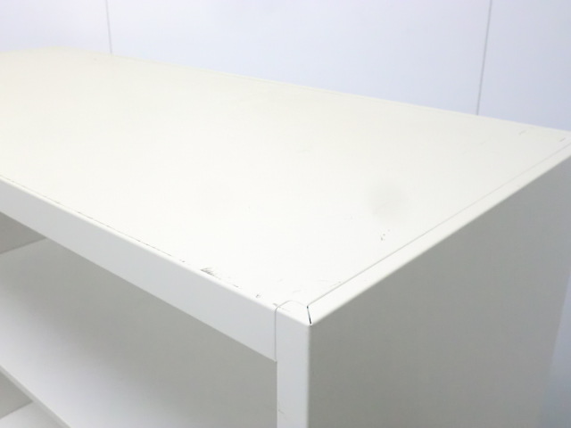 生興 / ホワイト / 【中古】 オープンキャビネット