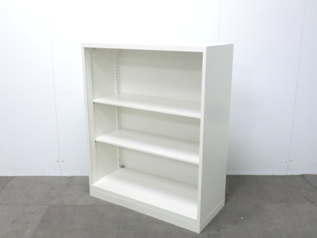 生興 / ホワイト / 【中古】 オープンキャビネット