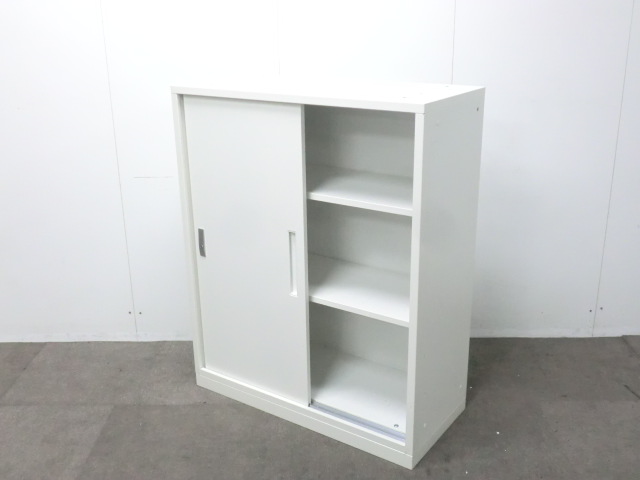 引違い書庫 / ホワイト / 【中古】