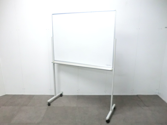 片面ホワイトボード / ホワイト / 【中古】