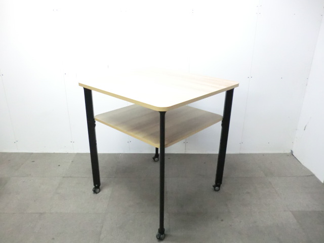 プラス / 木目調 / 【中古】 カウンターテーブル