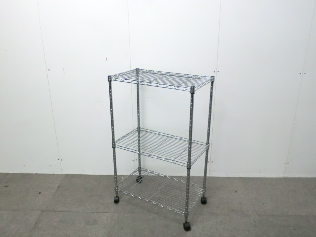 メタルラック / シルバー / 【中古】