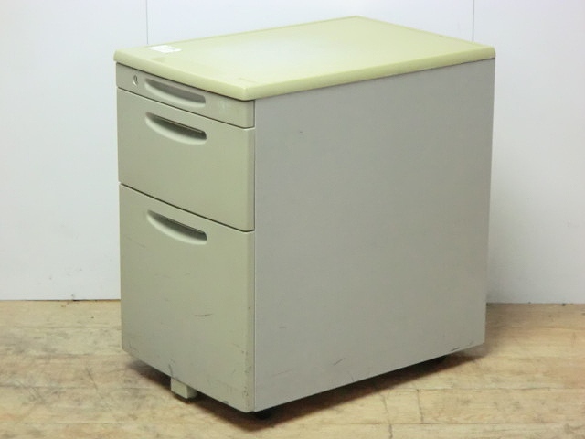 オカムラ/ニューグレー/3段ワゴン/【中古】/