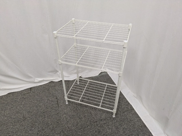 メタルラック / ホワイト / 【中古】