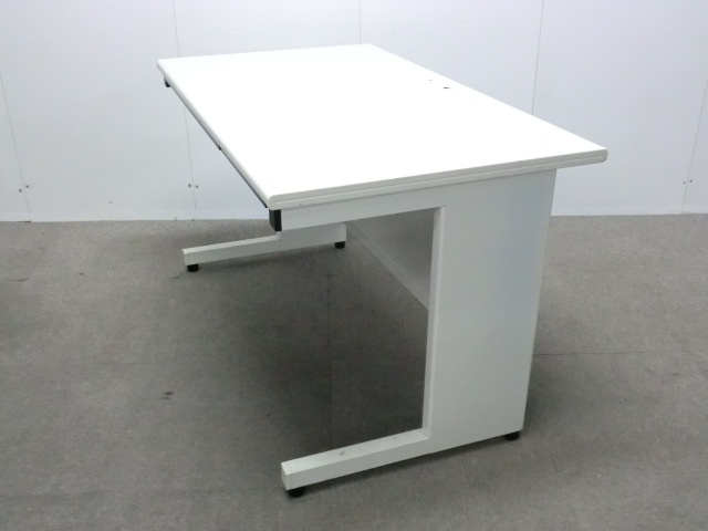 【新品】 プラス フラットライン 平デスク ホワイト