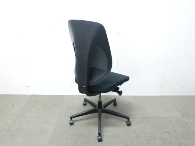 ジロフレックス/353/ブラック/【中古】 OAチェア肘無し