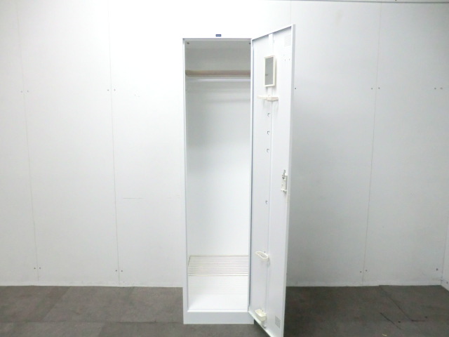 ウチダ / NS / ホワイト / 【中古】 1人用ロッカー