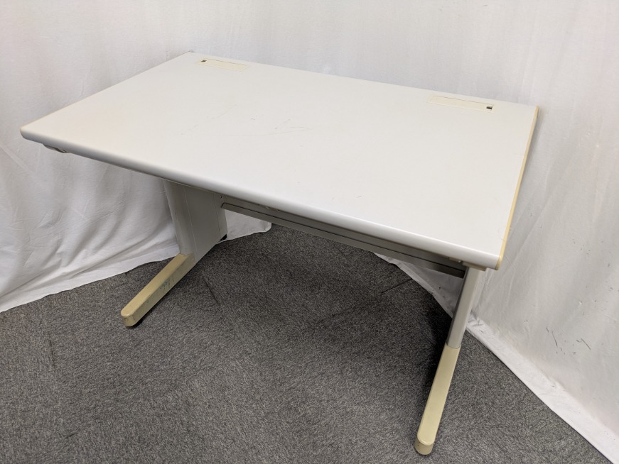 ライオン / ニューグレー / 【中古】 平デスク