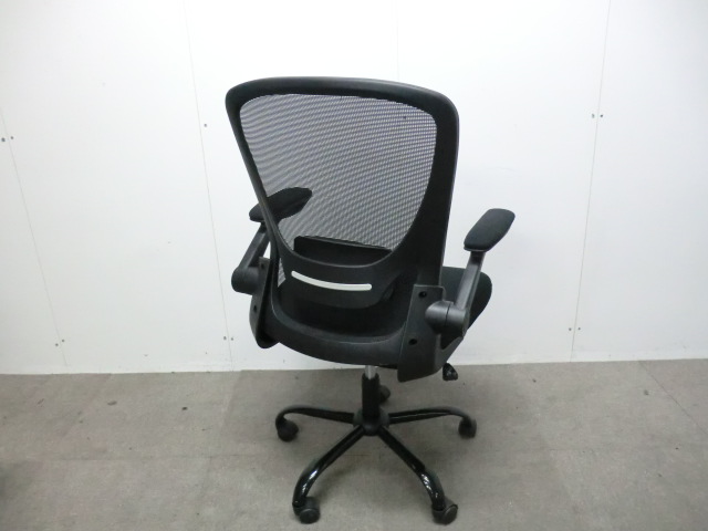 OAチェア肘有 【中古】 ブラック