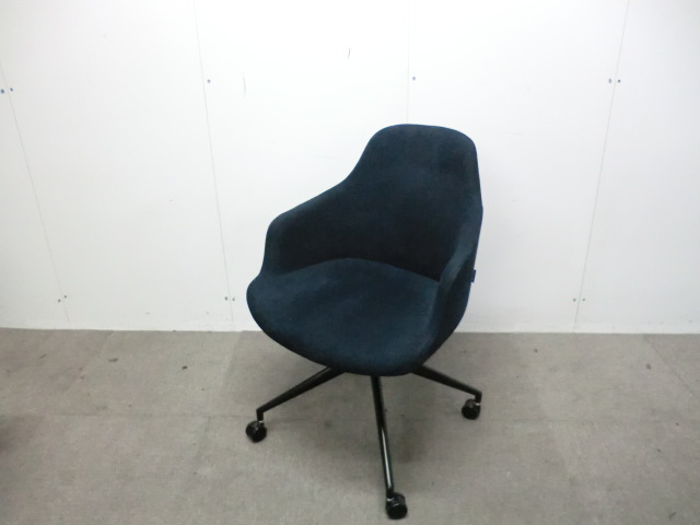 SOGO / ダークブルー 【中古】 ミーティングチェア