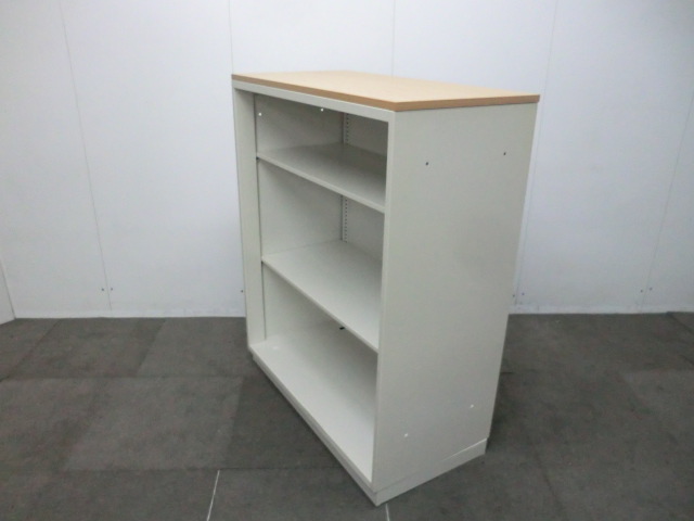 イトーキ / ホワイト 【中古】 オープンキャビネット