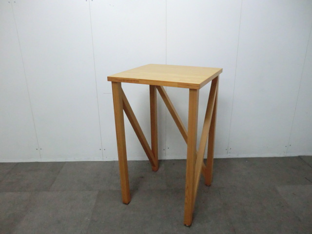 カウンターテーブル / 木目調 【中古】