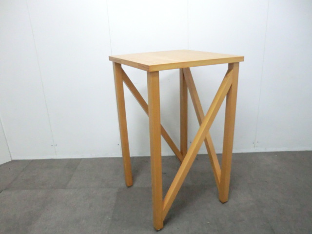 カウンターテーブル / 木目調 【中古】