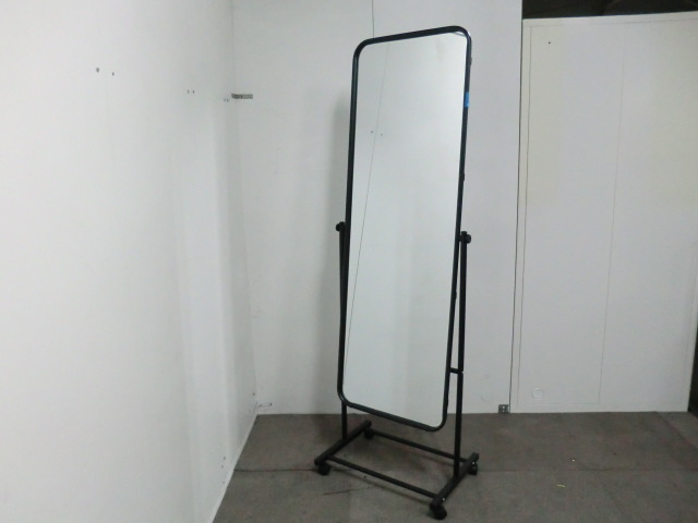 姿見 / ブラック 【中古】