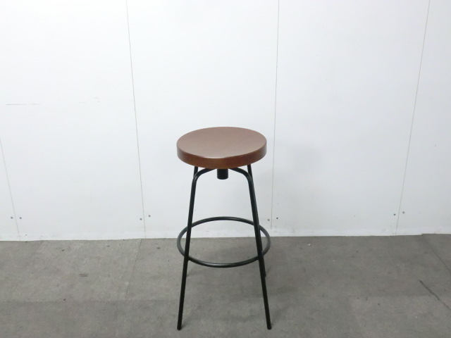 カウンターチェア / 木目調 / 【中古】