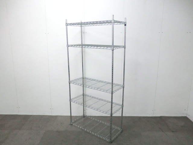 メタルラック / シルバー / 【中古】