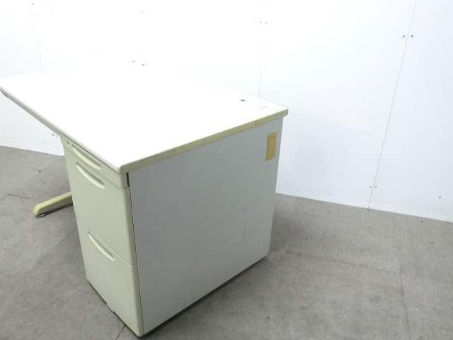 オカムラ/ SD / ニューグレー / 【中古】 片袖デスク