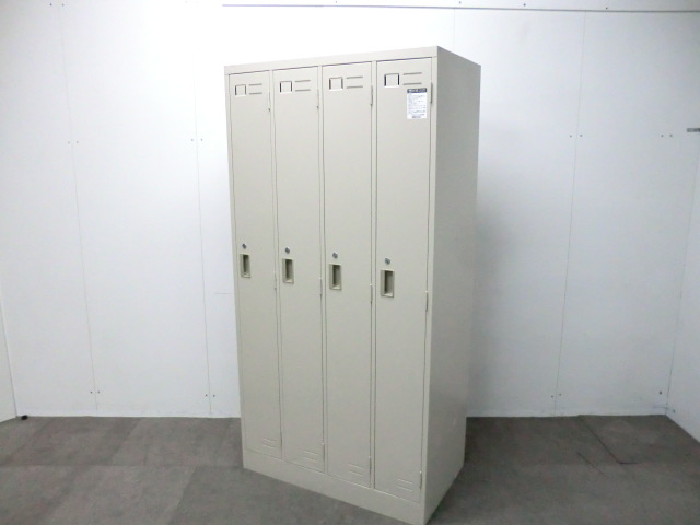 コクヨ/LK / ニューグレー / 【中古】 4人用ロッカー