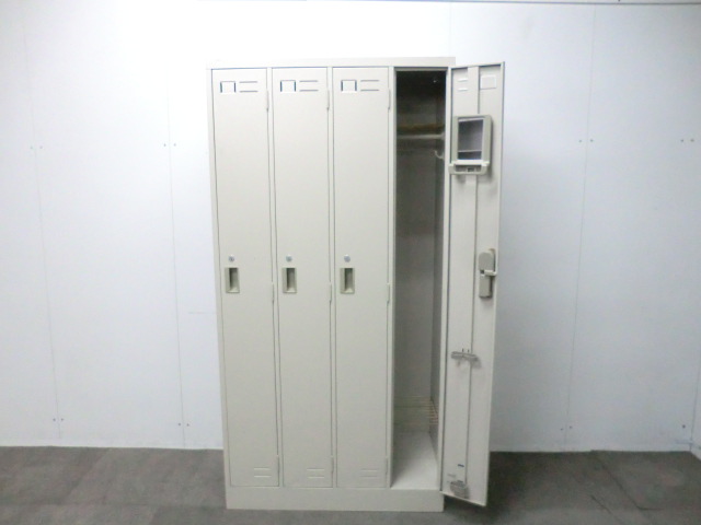 コクヨ/LK / ニューグレー / 【中古】 4人用ロッカー