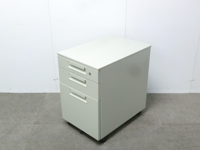 プラス/LEED / ニューグレー / 【中古】 ３段ワゴン