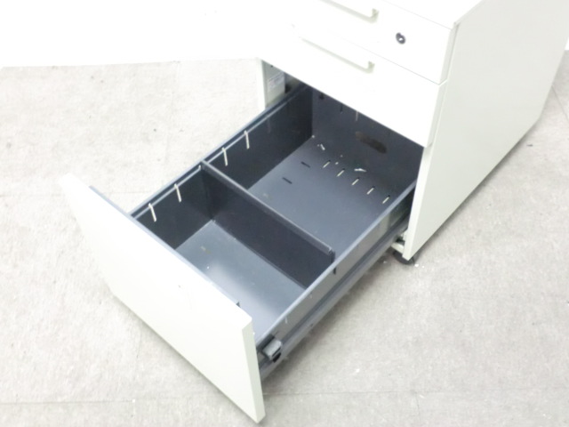 プラス/LEED / ニューグレー / 【中古】 3段ワゴン