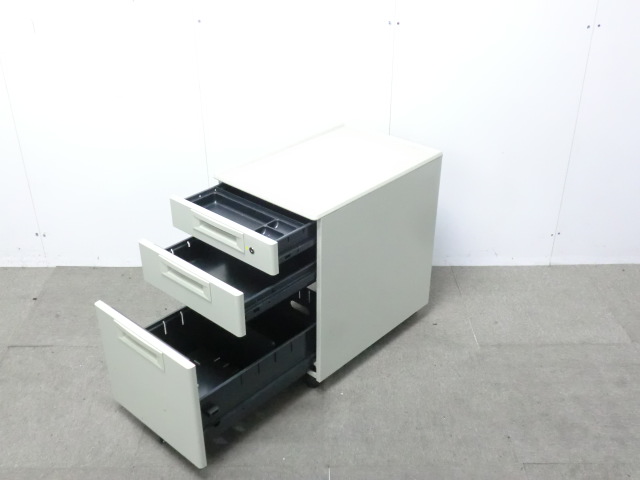 プラス / LA / ニューグレー / 【中古】 3段ワゴン