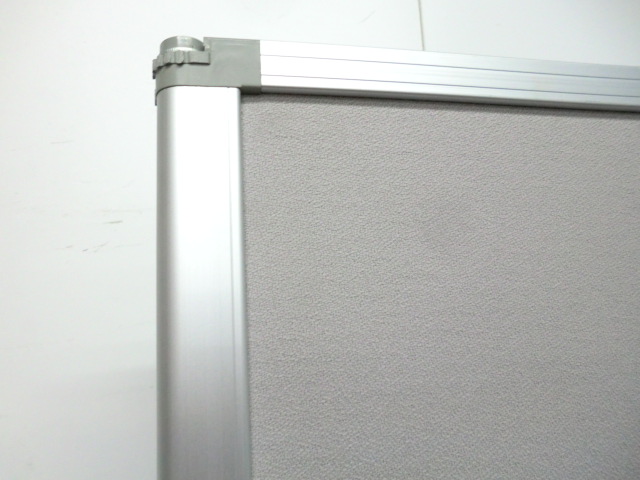 3連衝立 / グレー / 【中古】