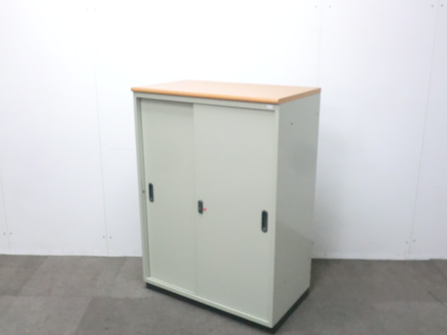 プラス/リンクス/ニューグレー/【中古】 引違いキャビネット