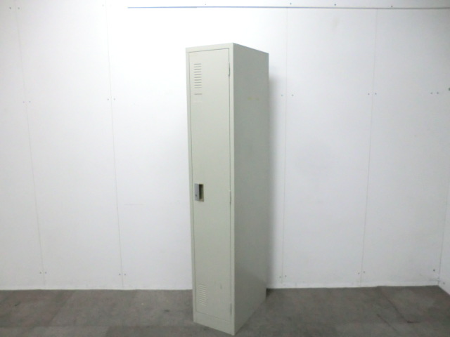 プラス / ニューグレー / 【中古】 １人用ロッカー