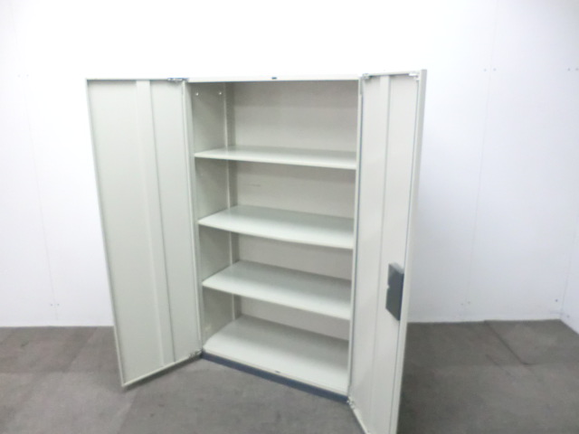 プラス/リンクス/ニューグレー/【中古】 両開きキャビネット