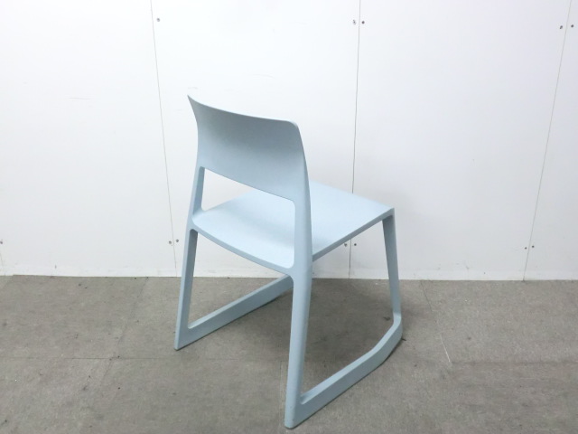 Vitra/TipTonRE/ライトブルー/【中古】スタッキ