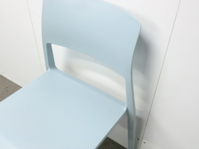 Vitra/TipTonRE/ライトブルー/【中古】スタッキ